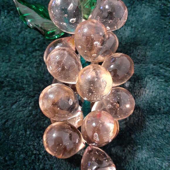 HANDBLOWN CANADA CO. GLASS GRAPES BEAUTIFUL 2005 - Picture 4 of 11